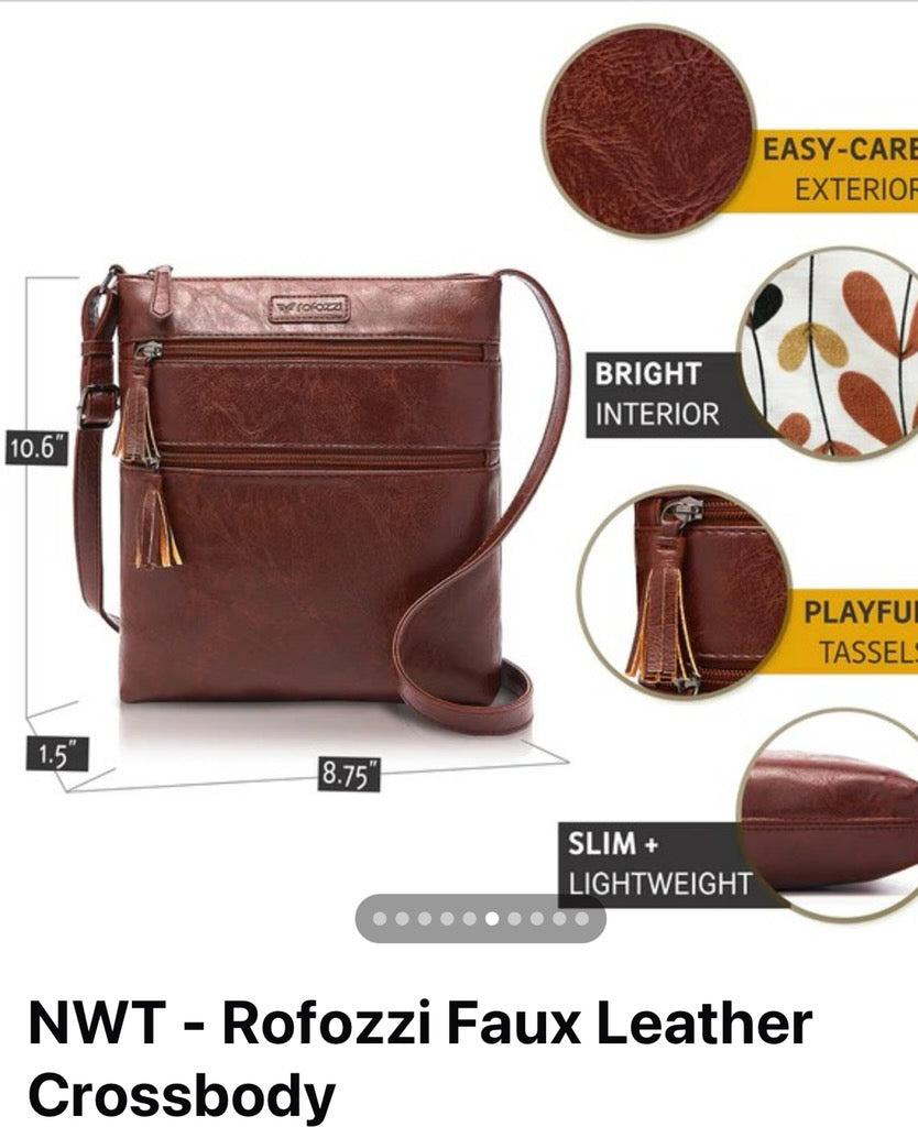 Rofozzi Faux leather Crossbody